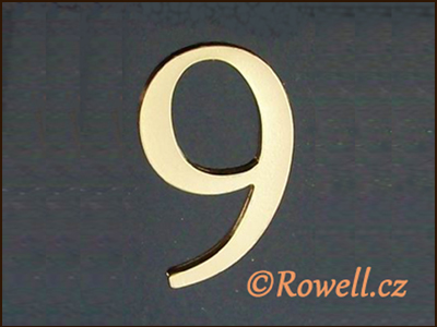 C5. Čísélko zlaté '9'